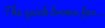 Image with Font Color 0A2D61 and Background Color 000DFF
